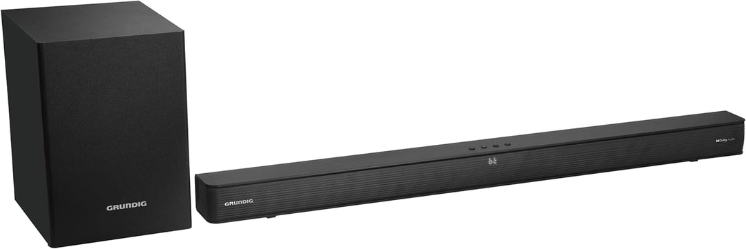 GRUNDIG 2.1 Dolby Digital Soundbar DSB 995, Slim Design, 2.1 Dolby Digital, 220 Watt Ausgangsleistun