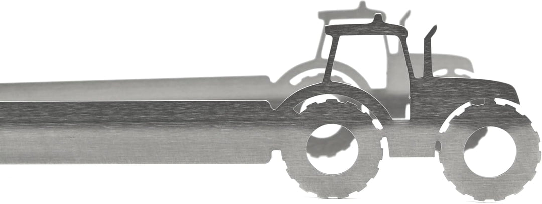 Grillzange Motiv Traktor, spülmaschinengeeignet, Geschenkidee, Männergeschenk