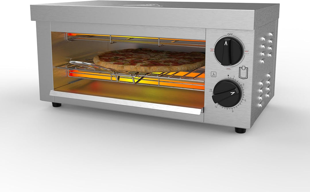 METRO Professional Toaster- / †berbackgerŠt GTO1002, Edelstahl, 49.2 x 28 x 24.4 cm, 2000 W, mit Koc