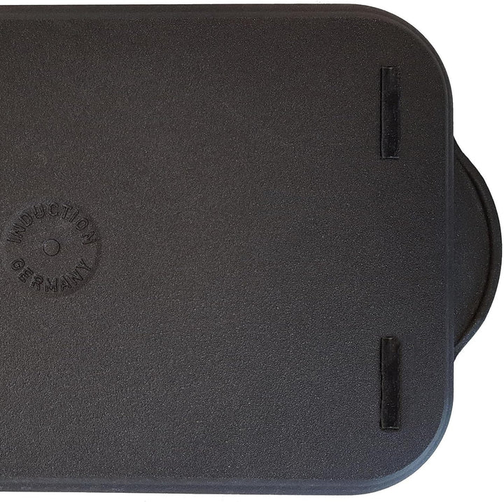 Eurolux Teppanyaki Grillplatte 43 x 28 cm - alle Herdplatten inkl. Induktion - Antihaftversiegelung