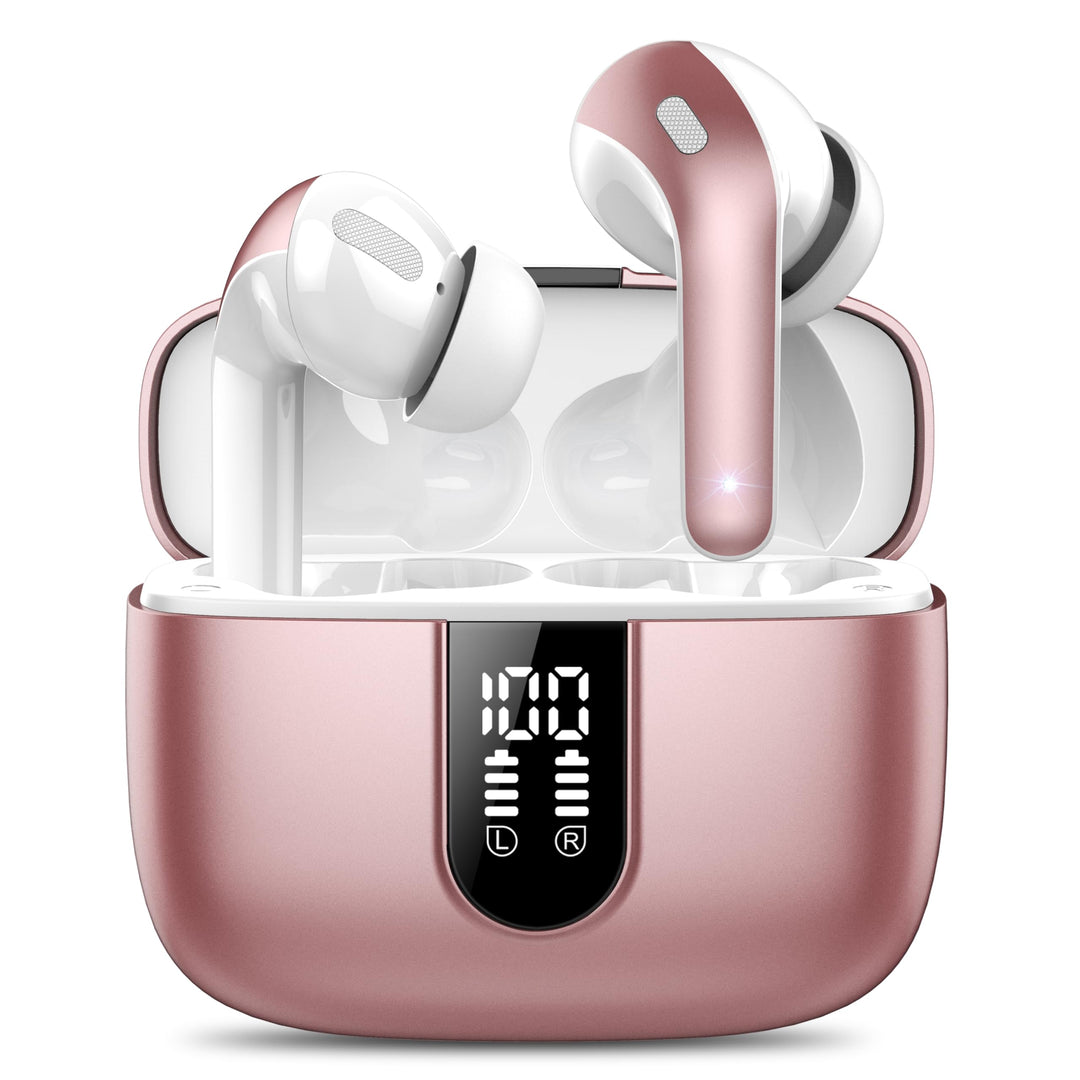 Bluetooth Kopfhörer, In Ear Kopfhörer Kabellos Bluetooth 5.3 mit 50H Tiefer Bass, 2026 Neue Kabellos