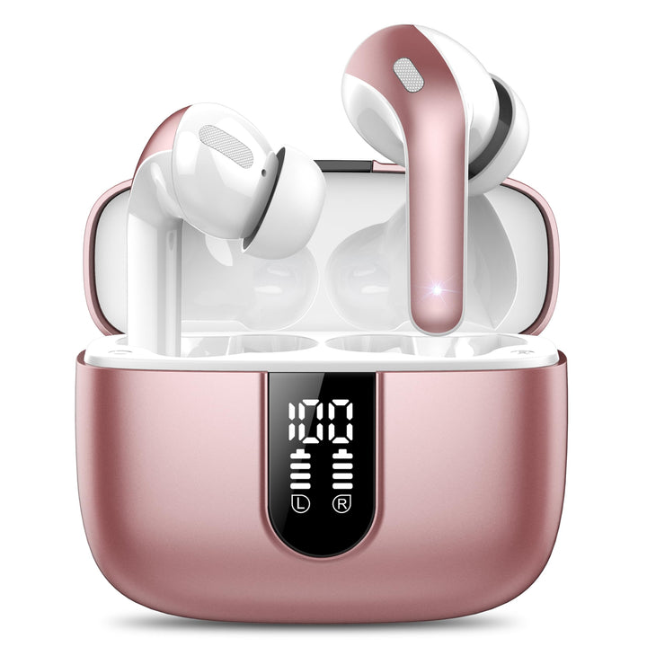 Bluetooth Kopfhörer, In Ear Kopfhörer Kabellos Bluetooth 5.3 mit 50H Tiefer Bass, 2026 Neue Kabellos