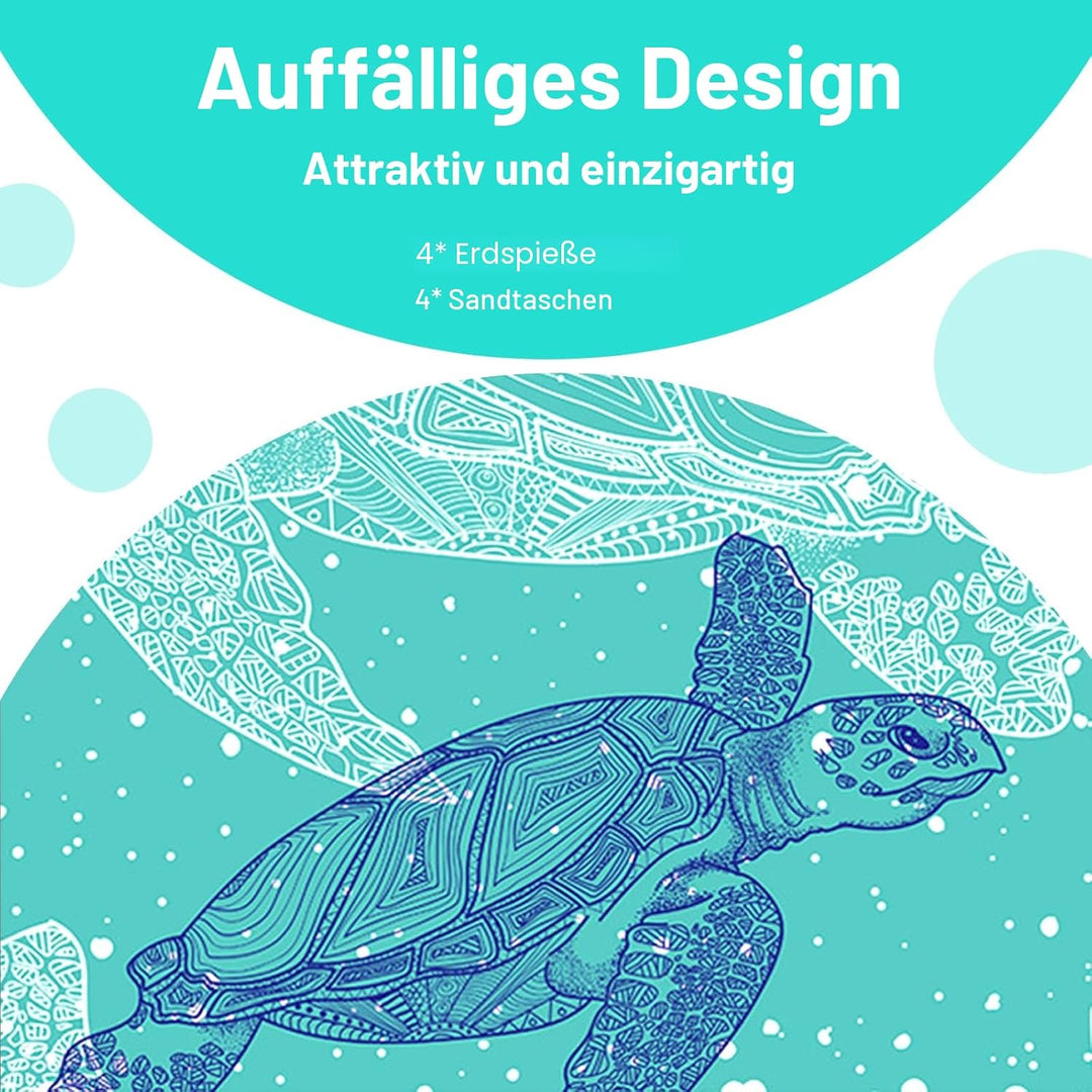 FGen Stranddecke sandfrei,210x200cm Extra Gross Stranddecke,Wasserdicht Picknickdecke,Picknickdecke
