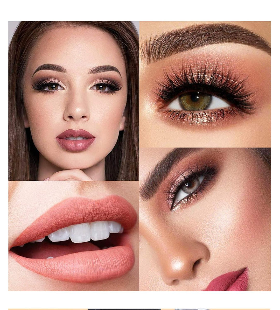 BrilliantDay 28 Stück Mehrzweck Make-up-Set All-in-One Make-up-Geschenkset Kosmetik-Palette Starter