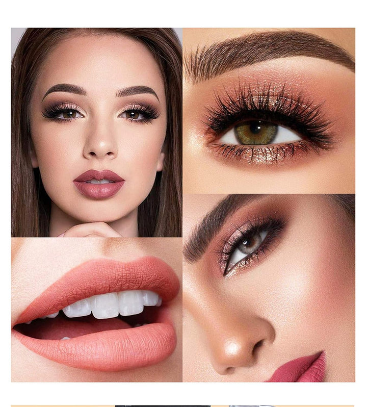 BrilliantDay 28 Stück Mehrzweck Make-up-Set All-in-One Make-up-Geschenkset Kosmetik-Palette Starter