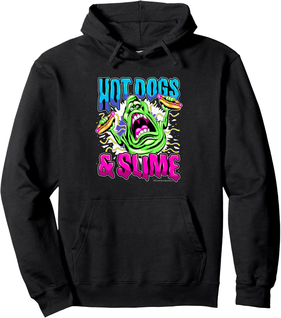 Ghostbusters Hotdogs und Schleim Pullover Hoodie