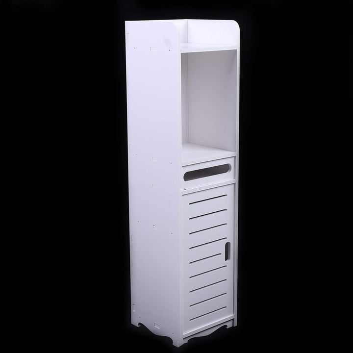 DDZcozy Badezimmerschrank, Aufbewahrung Schrank Badezimmer Organizer Schrank Schmal 80x20x20cm Badsc