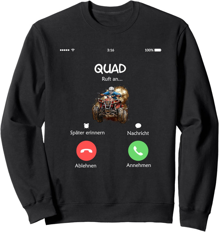 ATV Offroad Quad Biker Frauen Herren Geschenk Sweatshirt
