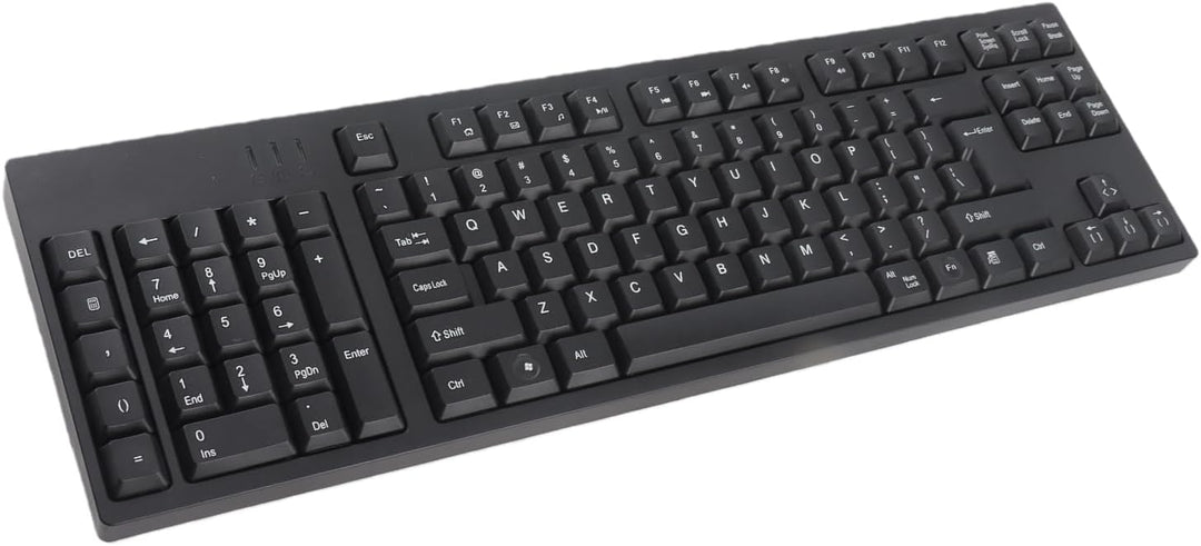 Yctze 109-Tasten-Nummernblock-Tastatur Links, Linkshändige Tastatur mit Ergonomischem Layout, Micro-