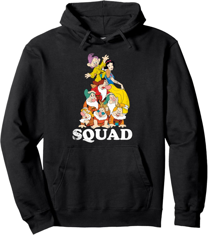 Disney Snow White Seven Dwarves Squad Pile Pullover Hoodie