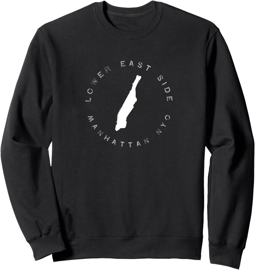 Lower East Side New York NYC Vintage Retro Sweatshirt