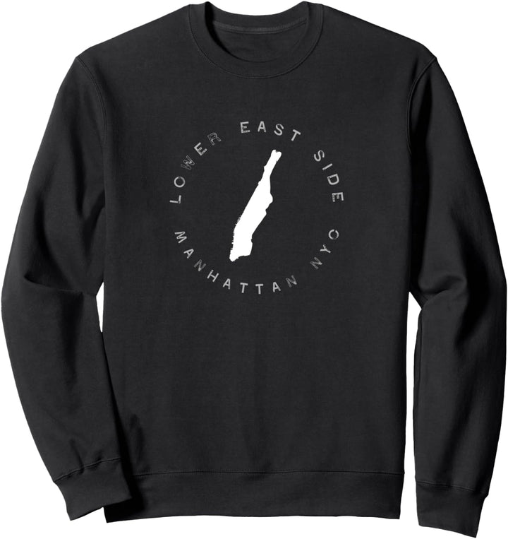 Lower East Side New York NYC Vintage Retro Sweatshirt