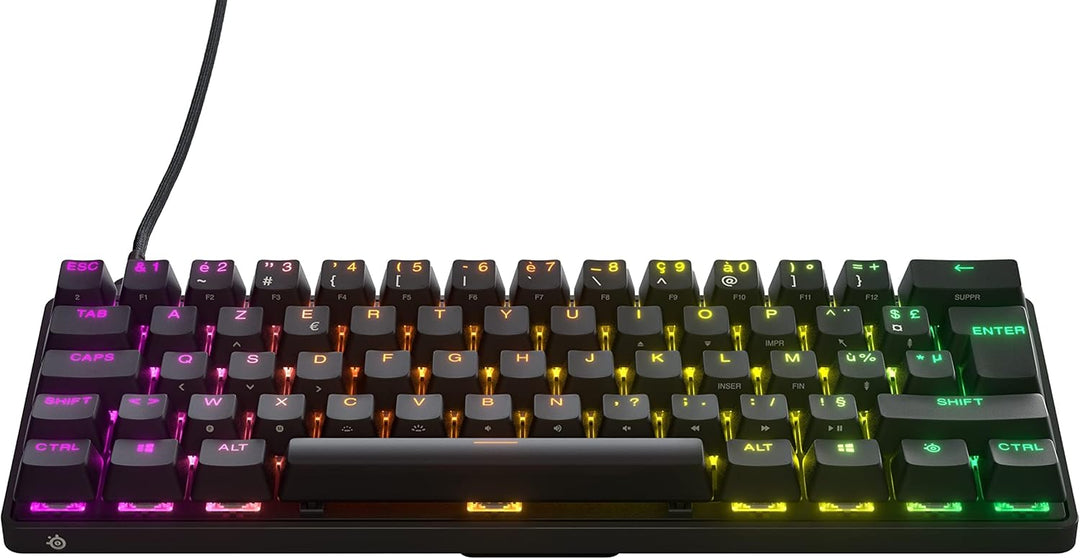 SteelSeries Apex Pro Mini HyperMagnetic Gaming-Tastatur – Die weltweit schnellste Tastatur – Anpassb