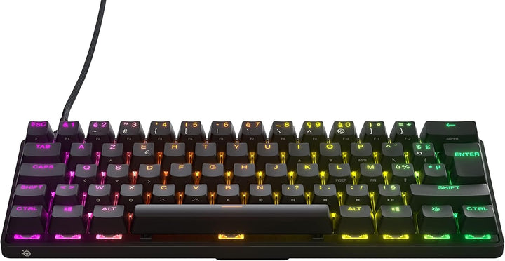 SteelSeries Apex Pro Mini HyperMagnetic Gaming-Tastatur – Die weltweit schnellste Tastatur – Anpassb
