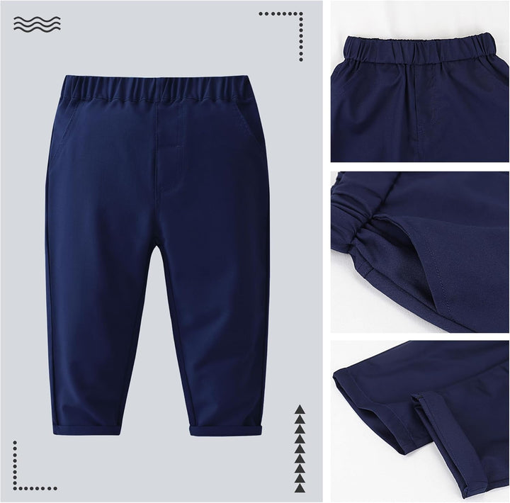 Jungen Anzug Set Langarm Weisses Hemd &amp; Weste &amp; Hose + Krawatte Smoking für Festliche Party Hochzeit