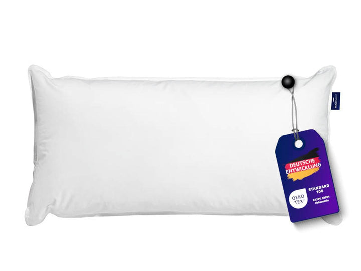 Traumnacht orthopädisches Wasserkissen mit anpassbarer Füllmenge, Bezug aus 100% Baumwolle, 40 x 80