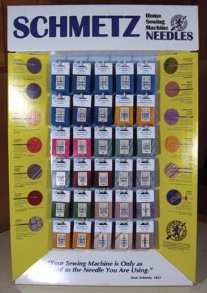 Nähmaschinennadeln von Schmetz Germany - 30 verschiedene Packungen, Typen & Grössen inklusive Univer