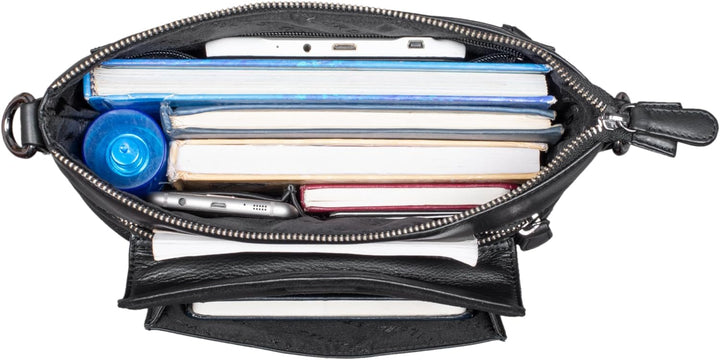 STILORD 'Mailo' Vintage Ledertasche Moderne Umhängetasche für Damen und Herren Schultertasche für 13