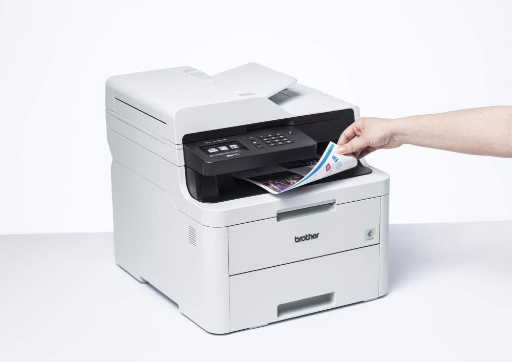 Brother MFC-L3730CDN Kompaktes 4-in-1 Farb-Multifunktionsgerät (18 Seiten/Min.) weiss 18 Seiten/Min.
