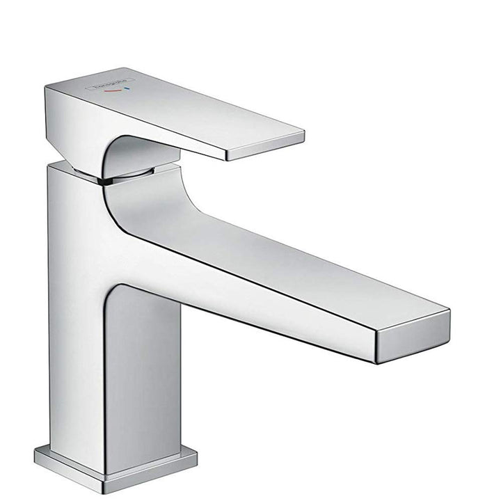 hansgrohe Wasserhahn Metropol CoolStart (Armatur mit Auslauf Höhe 100 mm und Push-Open Ablaufgarnitu