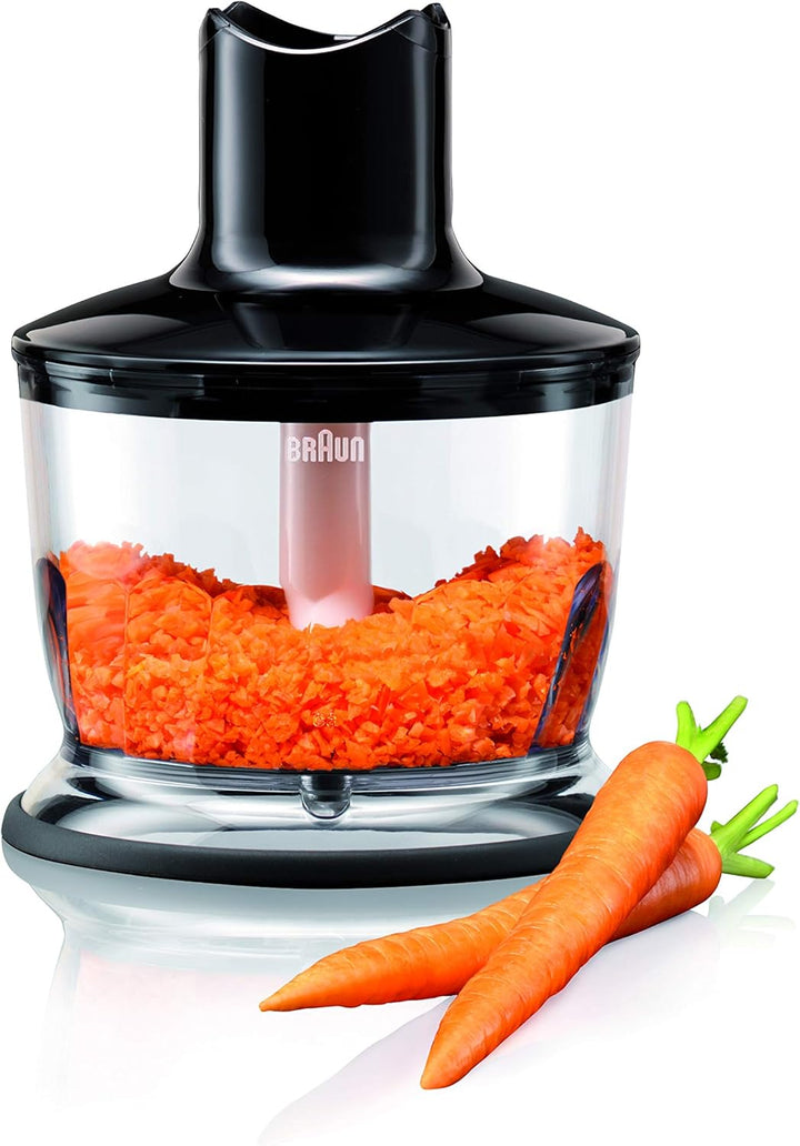 Braun Zerkleinerer Aufsatz MQ 30 - Stabmixer Zubehör kompatibel mit Braun MultiQuick Stabmixer mit E