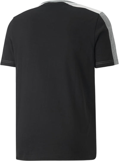 PUMA Unisex ESS+ Block Tee T-Shirt S Schwarz, S Schwarz