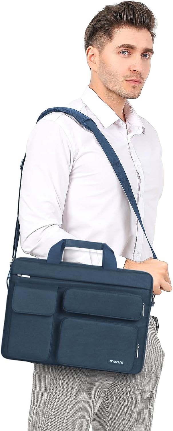 MOSISO Laptoptasche 16 Zoll, 15-15,6 Zoll Laptop Schultertasche Kompatibel mit MacBook Pro 16 Zoll,