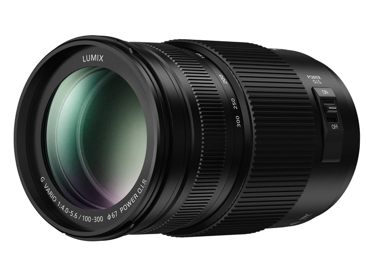 Panasonic H-FSA100300E Lumix G Vario 100-300 mm/ F4.0-5.6 II/ O.I.S. schwarz Single, Single