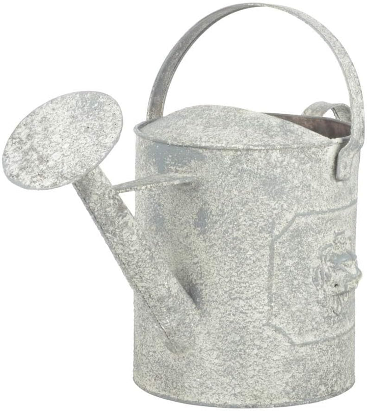 Esschert Design AM Löwe Giesskanne, 43,2 x 22,8 x 26 cm, aus Aged Metall, antikes Metall, mit Trageg