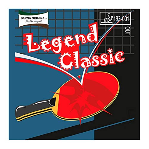 Barna Belag Legend Classic (Kurznoppe) Farbe 1,0 mm, schwarz, Grösse 1,0 mm, schwarz