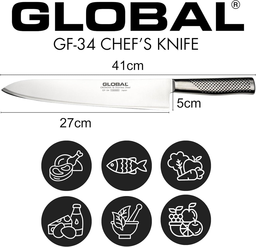 Yoshikin Global Chef Messer 27cm geschmiedet