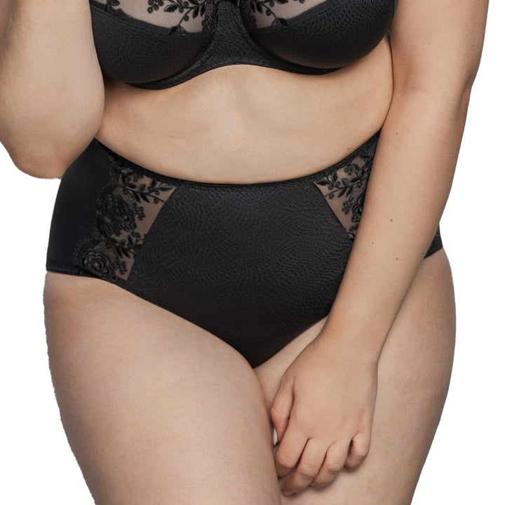 Ulla Dessous - Ella - Damen - Miederslip - grosse Grössen bis 60 58 Schwarz, 58 Schwarz