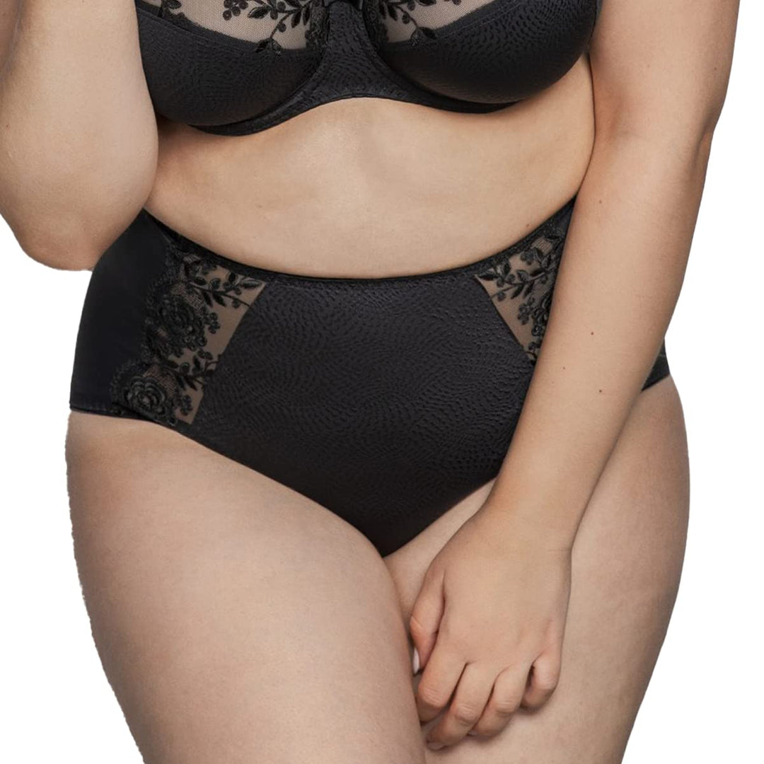 Ulla Dessous - Ella - Damen - Miederslip - grosse Grössen bis 60 38 Schwarz, 38 Schwarz