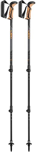 LEKI Khumbu AS Stöcke dark anthracite-orange-black 110 - 145 cm, dark anthracite-orange-black 110 -