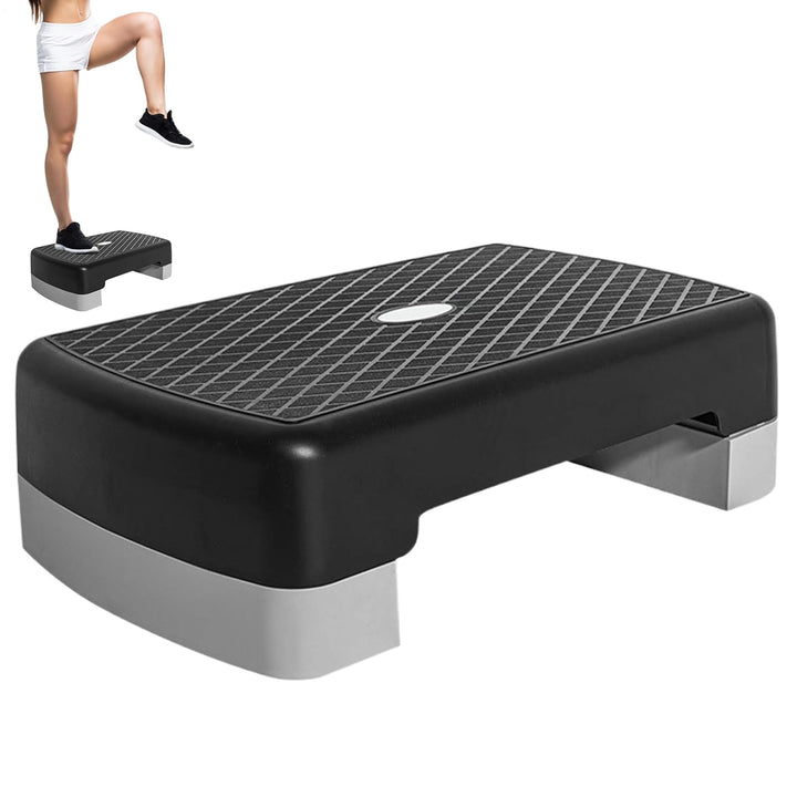 Aerobic Steppbrett, Stepper Aerobic Schritt, 45cm Stepper Höhenverstellbar Und Rutschfest, Home Gym