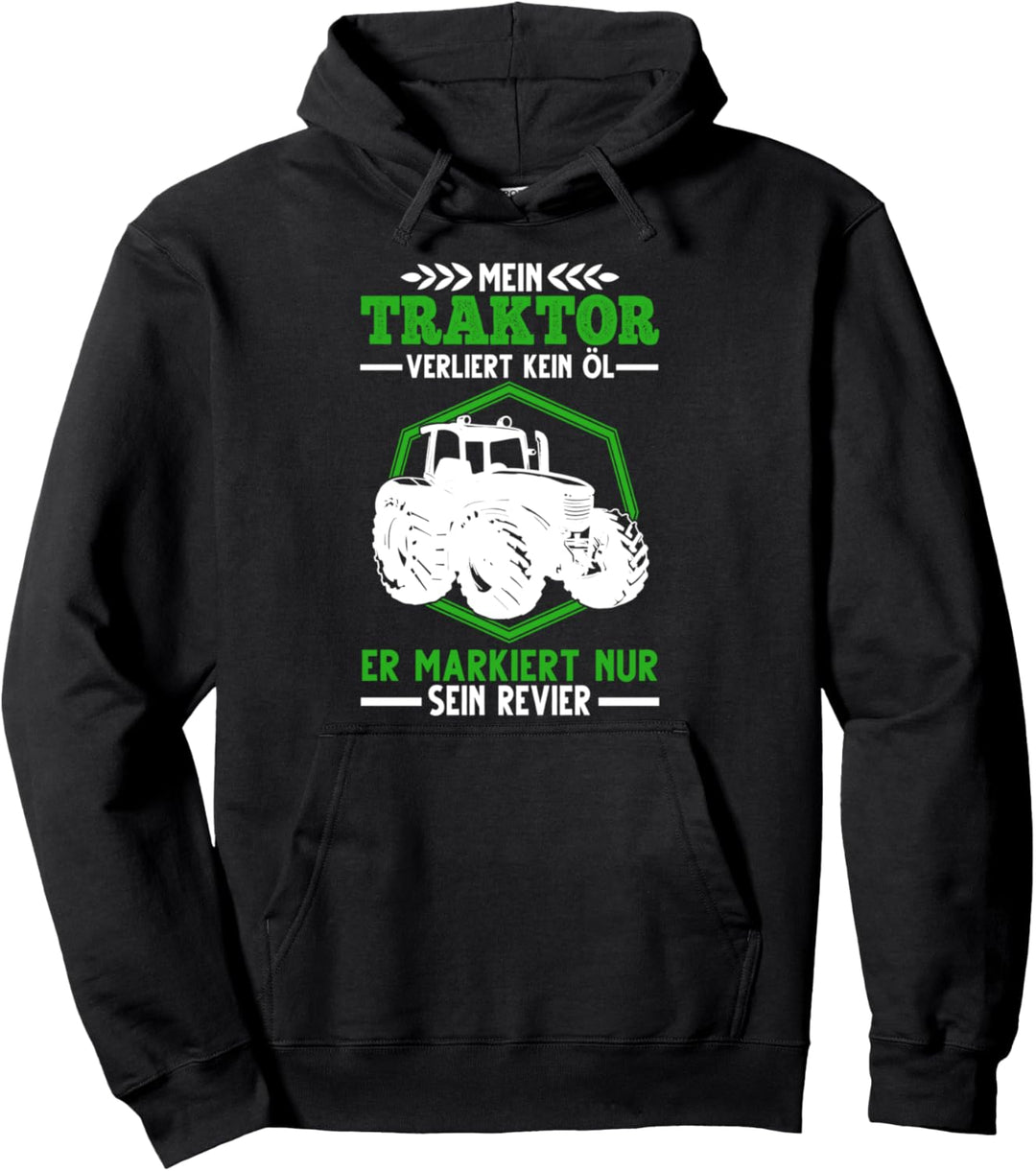 Traktor Öl Traktorfahrer Landwirt Trecker Bauer Pullover Hoodie