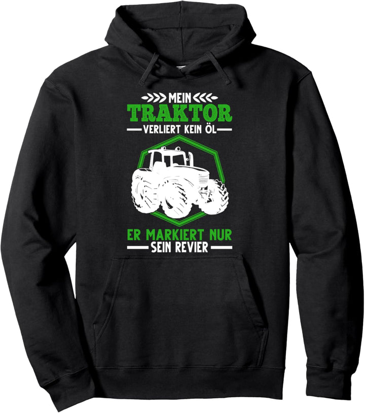 Traktor Öl Traktorfahrer Landwirt Trecker Bauer Pullover Hoodie