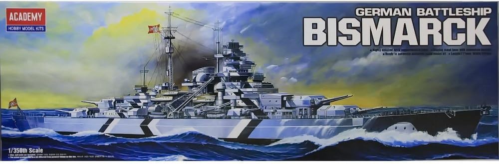 ACADEMY AC14109-1/350 Bismarck Kriegsschiff
