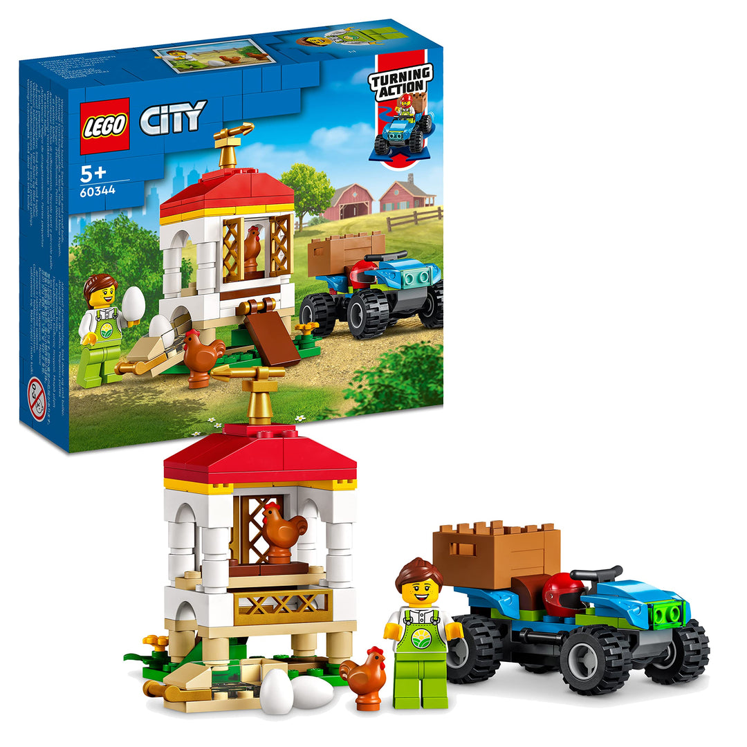 LEGO 60344 City Farm Hühnerstall Einzelbett, Einzelbett