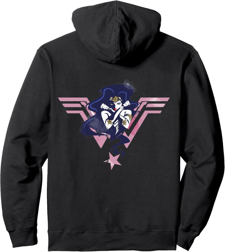 DC Justice League-Logo Wonder Woman für Kinder Pullover Hoodie