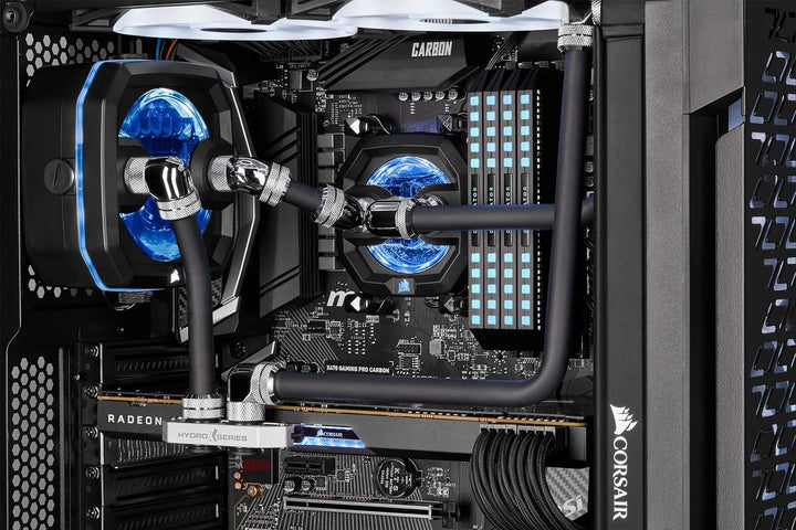 Corsair Hydro X Series, XT Hardline-Rohr, Satinschwarz, 12mm 12mm Satin Schwarz, 12mm Satin Schwarz