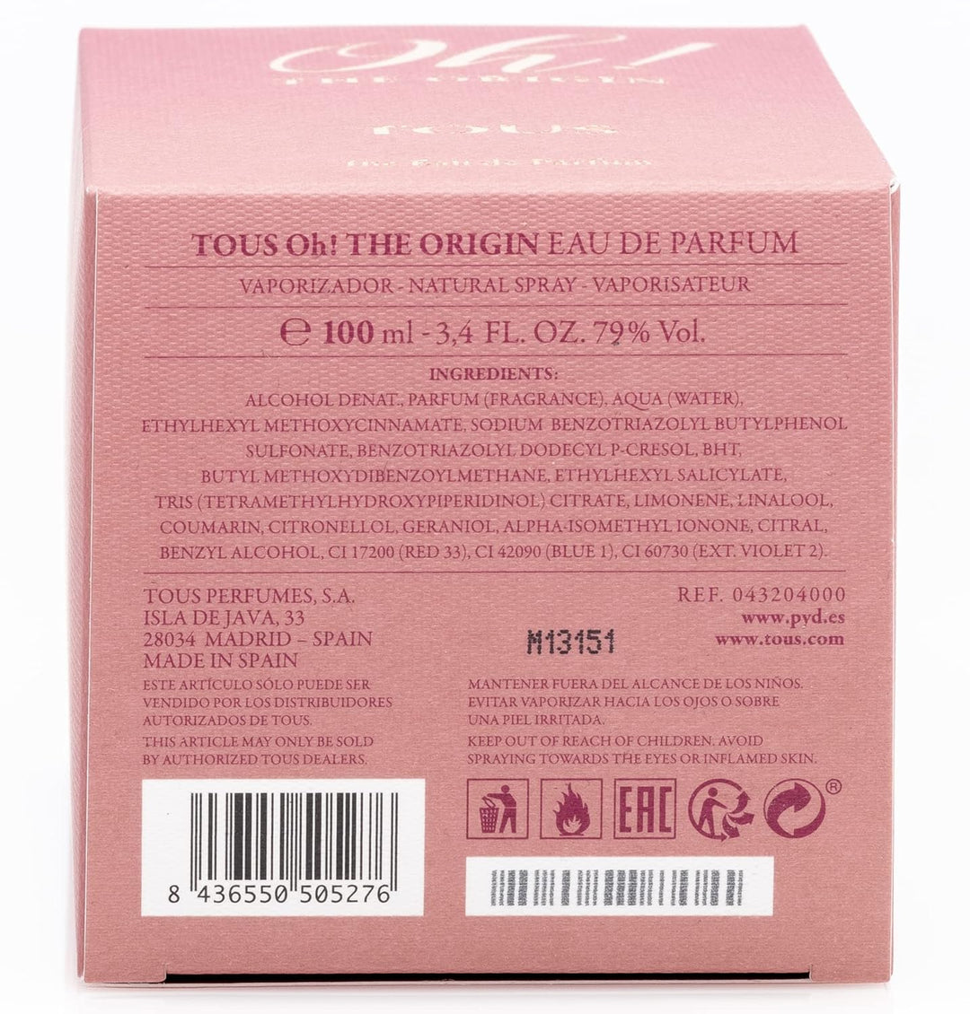 OH! THE ORIGIN edp vapo 100 ml
