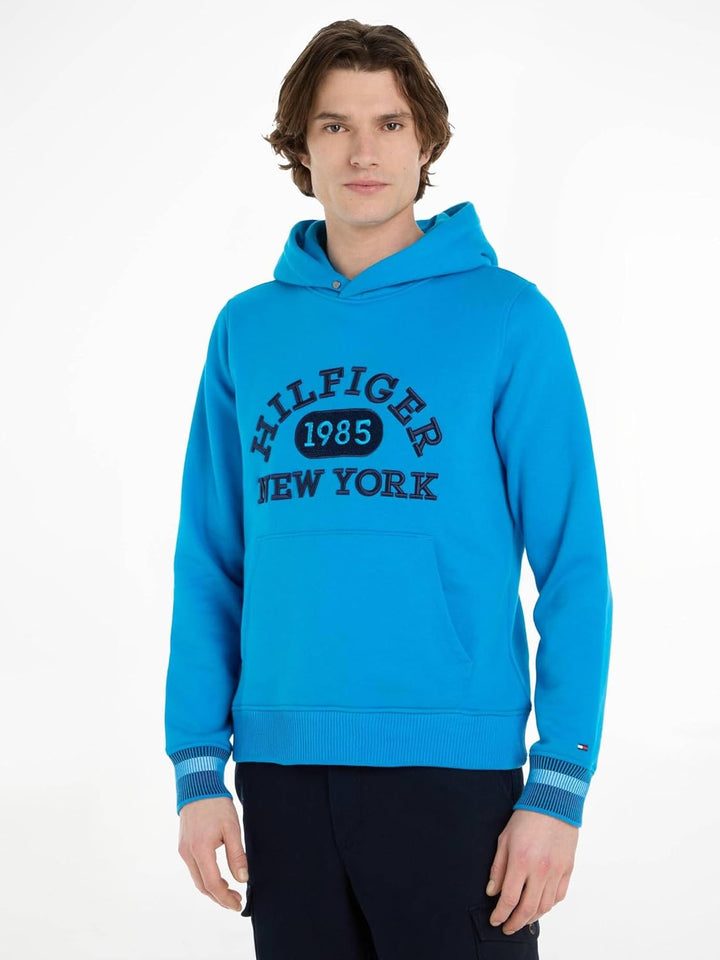 Tommy Hilfiger Herren Hoodie MONOTYPE Collegiate M Czu, M Czu