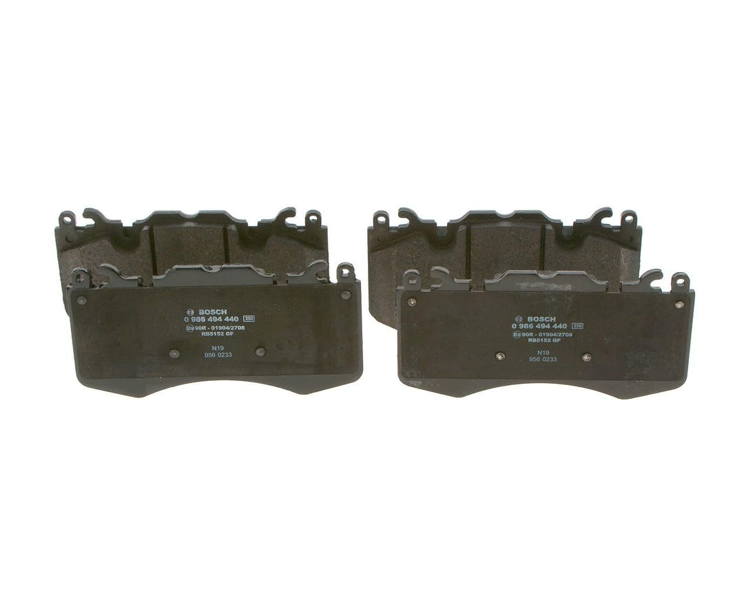 Bosch BP1362 Bremsbeläge - Vorderachse - ECE-R90 Zertifizierung - vier Bremsbeläge pro Set