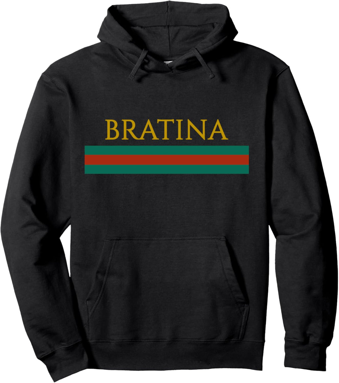 BRATINA für Girls und Boys Frauen Russia Russland Pullover Hoodie