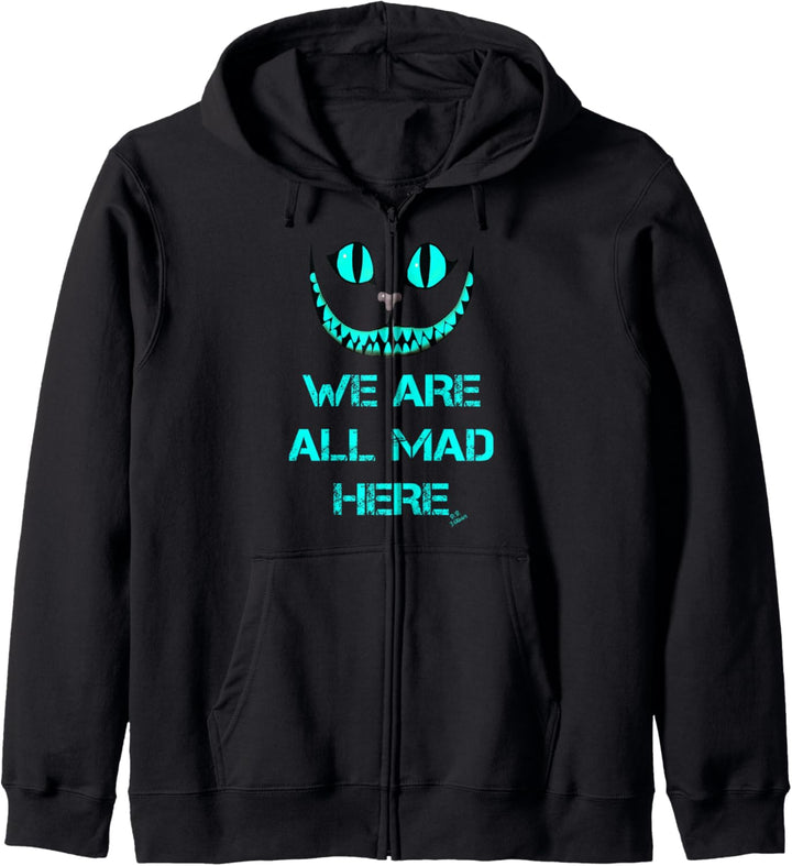 We are all mad here- lustiges Katzen - Grinsekatze Kapuzenjacke