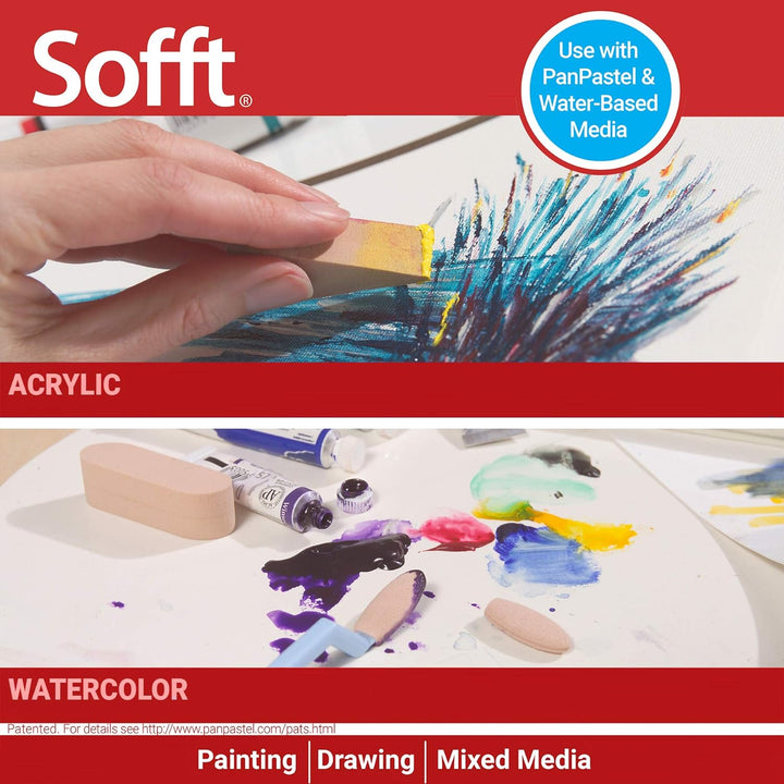 Colorfin PanPastel Sofft Tools Kombinationsset, 44 Stück, 44 Stück (1 Stück)