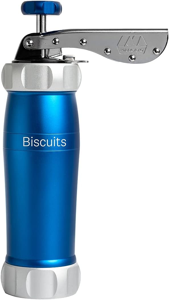 Gebäckpresse - Marcato Biscuits Blau, Blau