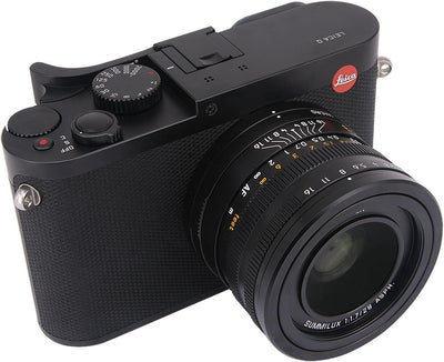 Haoge THB-LB Blitzschuh aus Metall, Daumenauflage, Daumenauflage, Handgriff, entworfen für Leica Q Q