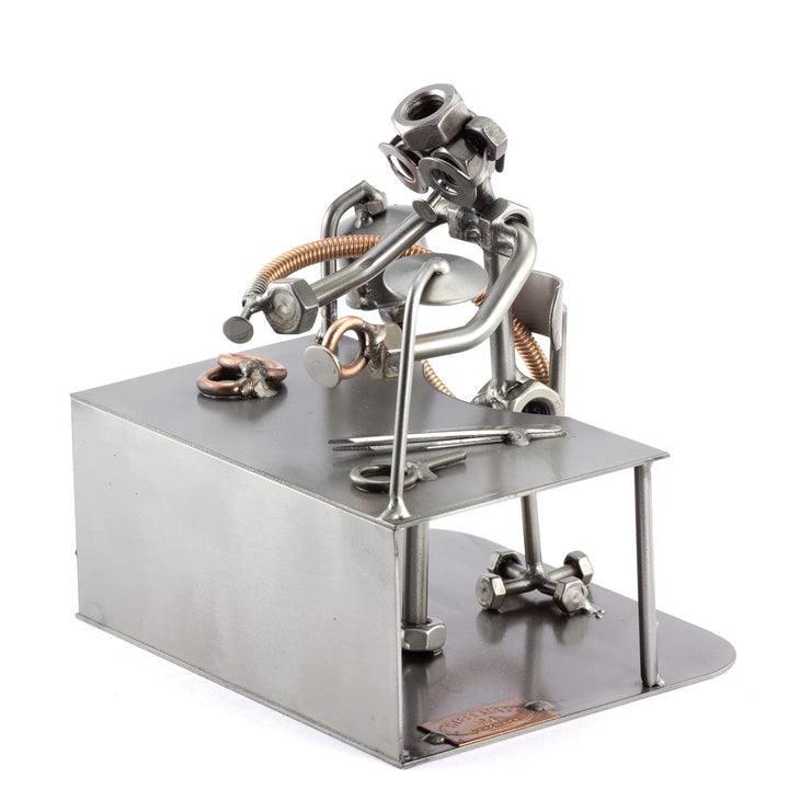 Steelman24 I Schraubenmännchen Goldschmied I Made in Germany I Handarbeit I Geschenkidee I Stahlfigu